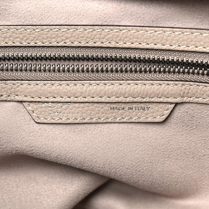 Celine Drummed Calfskin Mini Luggage Souris 5 of 7