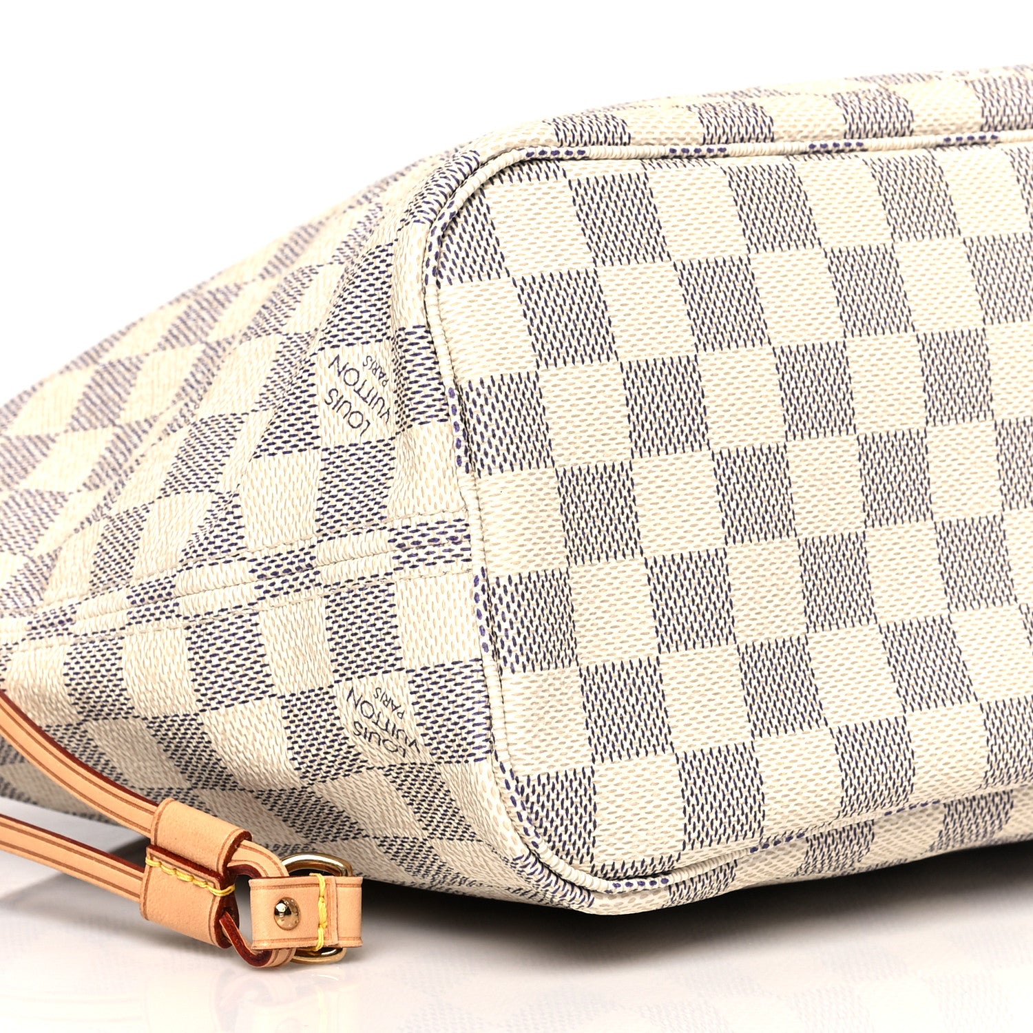 Louis Vuitton Damier Azur Neverfull PM 8 of 9