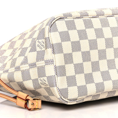 Louis Vuitton Damier Azur Neverfull PM 8 of 9