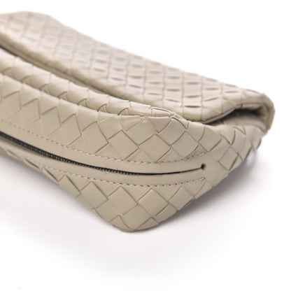 Bottega Veneta Nappa Intrecciato Mini Chain Messenger Fume 8 of 9