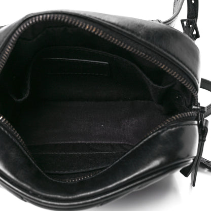 Saint Laurent Calfskin Matelasse Monogram Lou Belt Bag Black 5 of 12