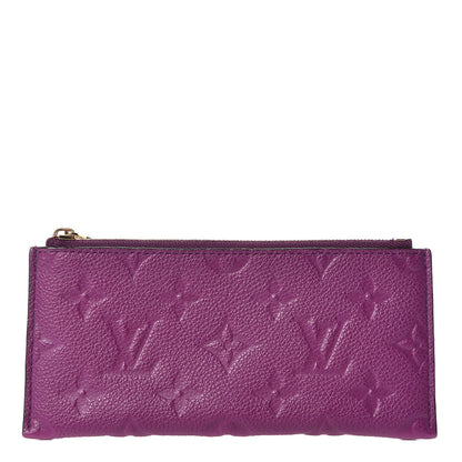 Louis Vuitton Empreinte Curieuse Wallet Zippered Insert Amethyste 1 of 6