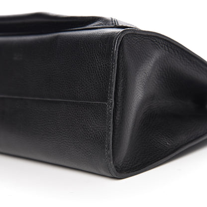 Gucci Calfskin Bamboo Handle Tote Black 8 of 10
