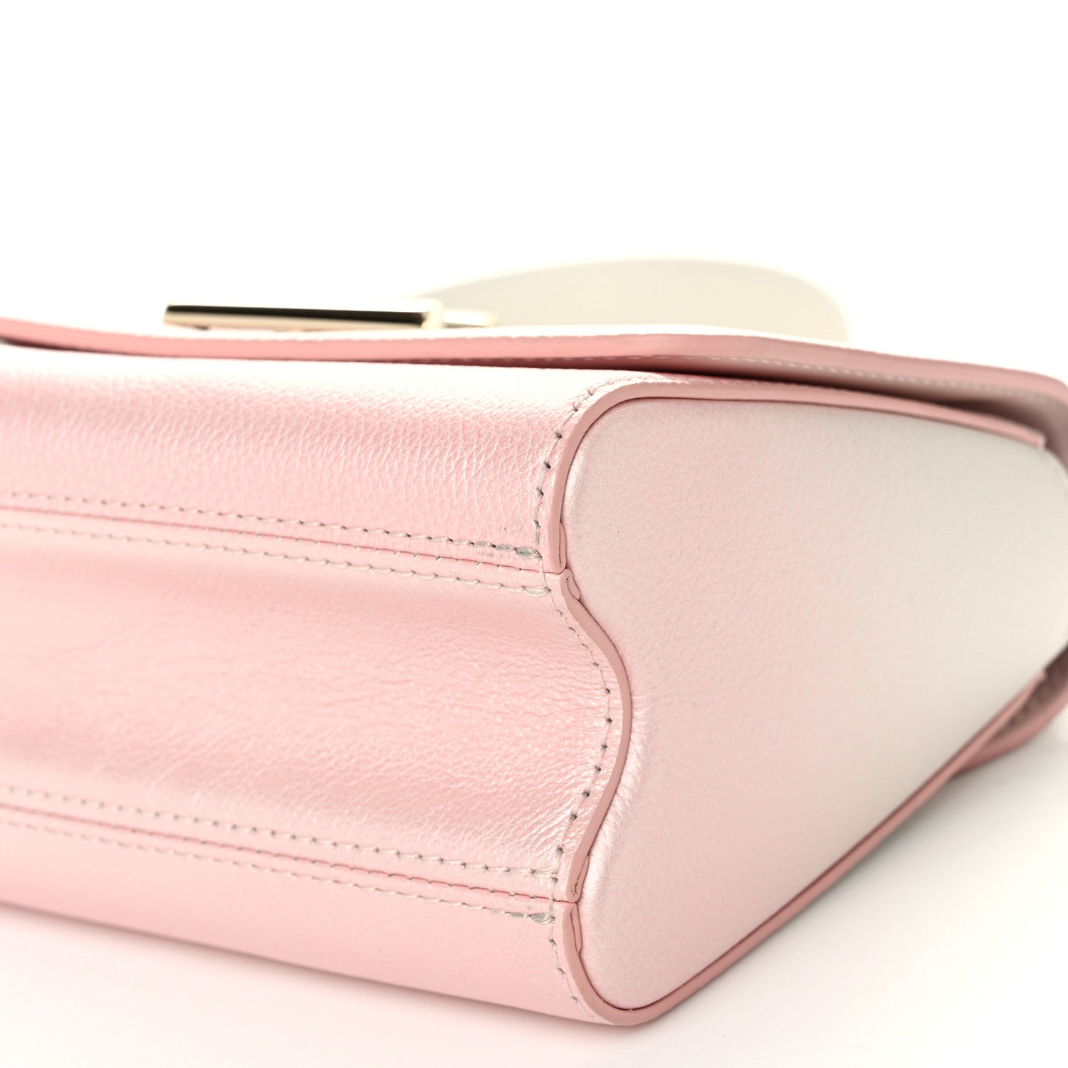 Louis Vuitton Calfskin Twist Chain Shoulder Bag PM Shaded Pink 10 of 11