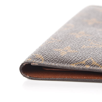Louis Vuitton Monogram Simple Checkbook Holder Wallet Cover 7 of 9