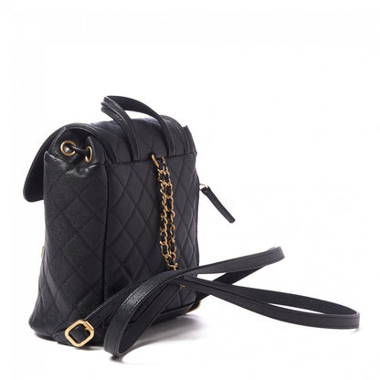 Chanel Caviar Quilted Small Filigree Backpack Black 2 of 9