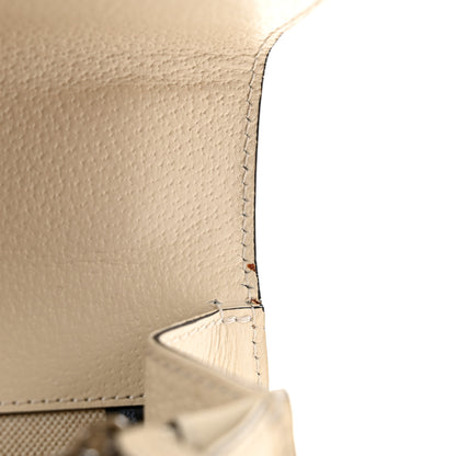 Gucci Textured Calfskin Crystal Small Dionysus Shoulder Bag Mystic White 11 of 13