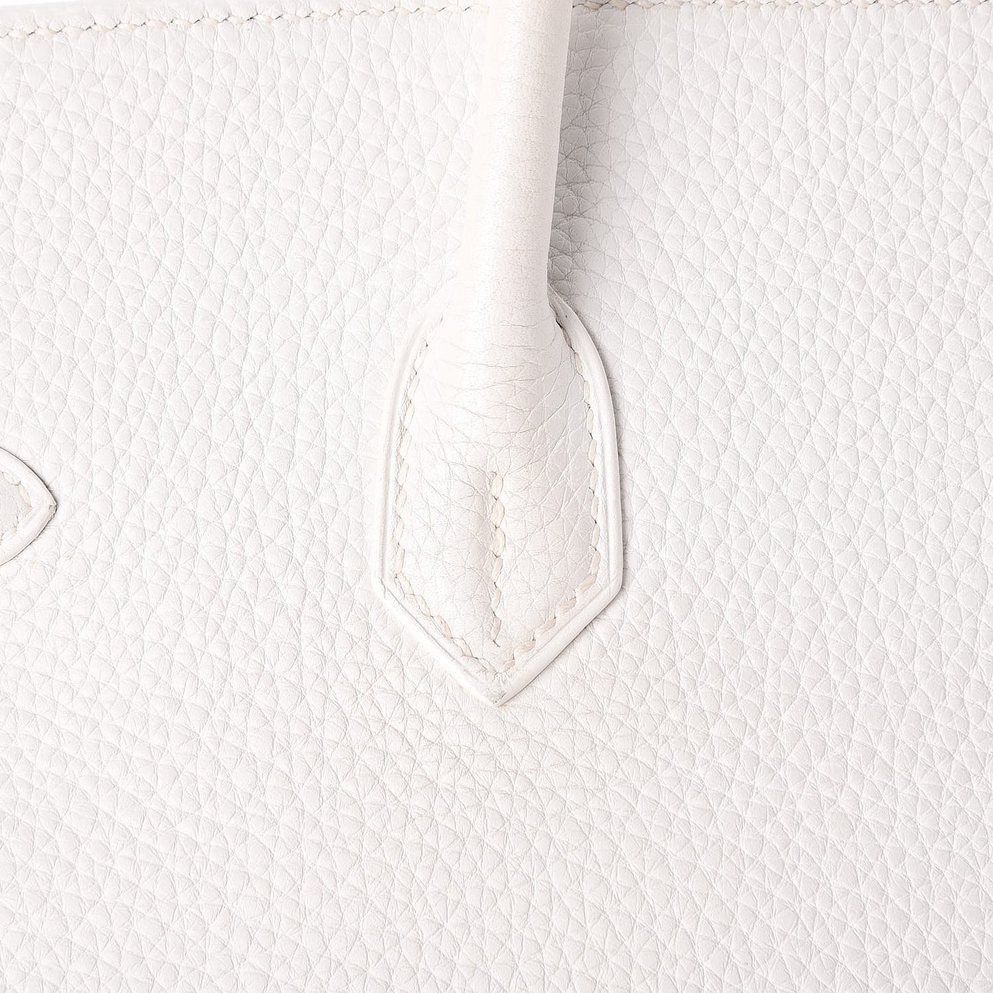 Taurillon Clemence Birkin 35 White
