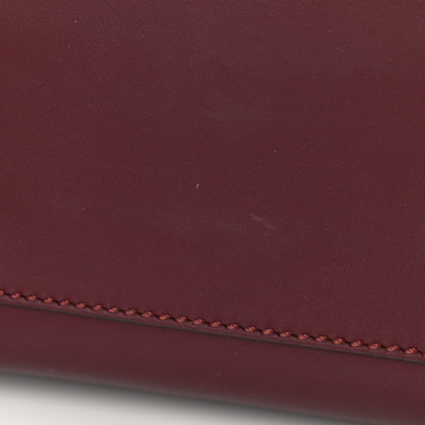 Vitello Baltico Dolce Shiny Nappa Lace Up DotCom Satchel Bordeaux