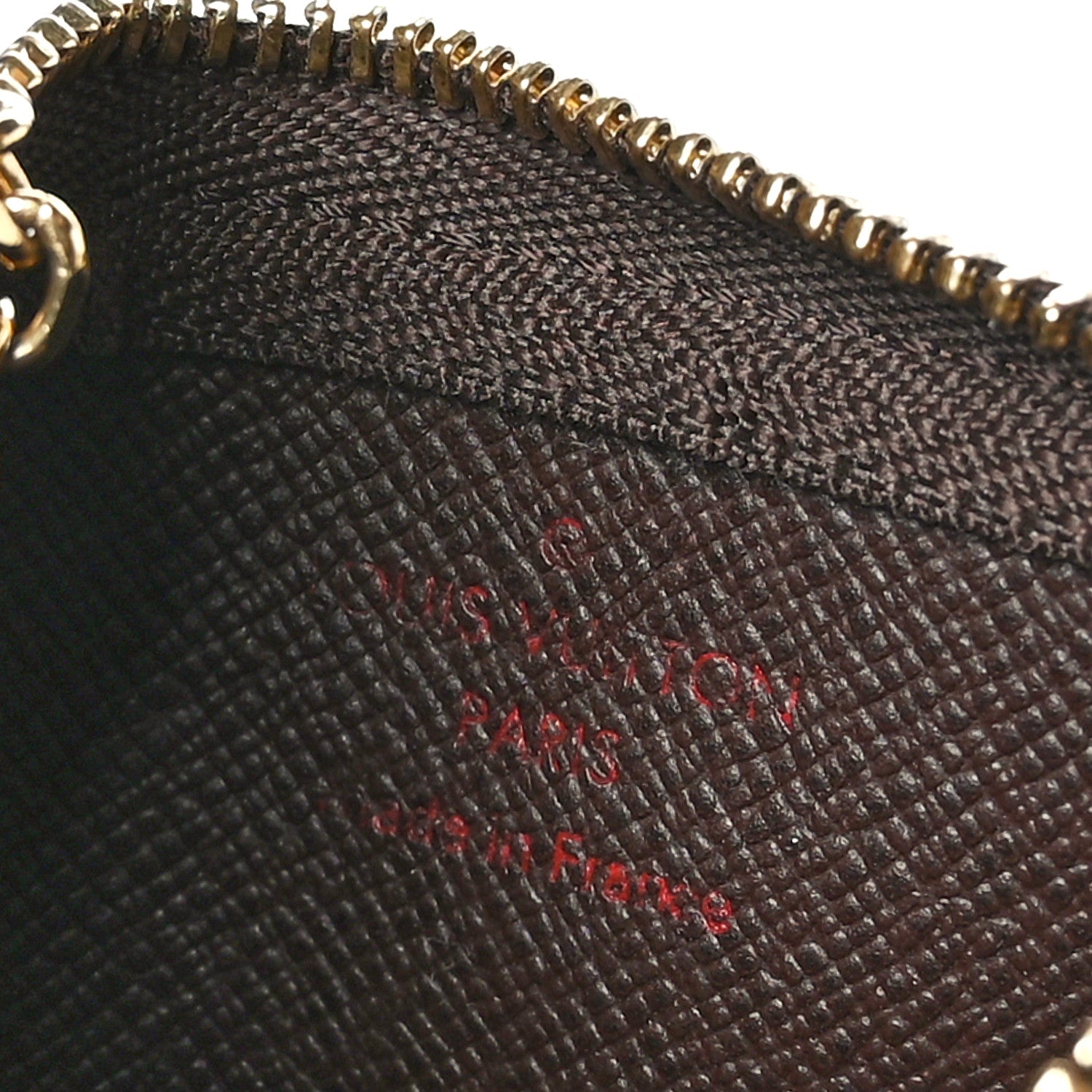 Louis Vuitton Damier Ebene Key Pouch 6 of 6