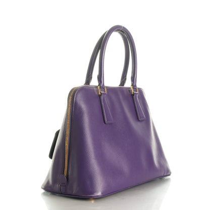 Prada Saffiano Lux Medium Promenade Tote Viola 3 of 7