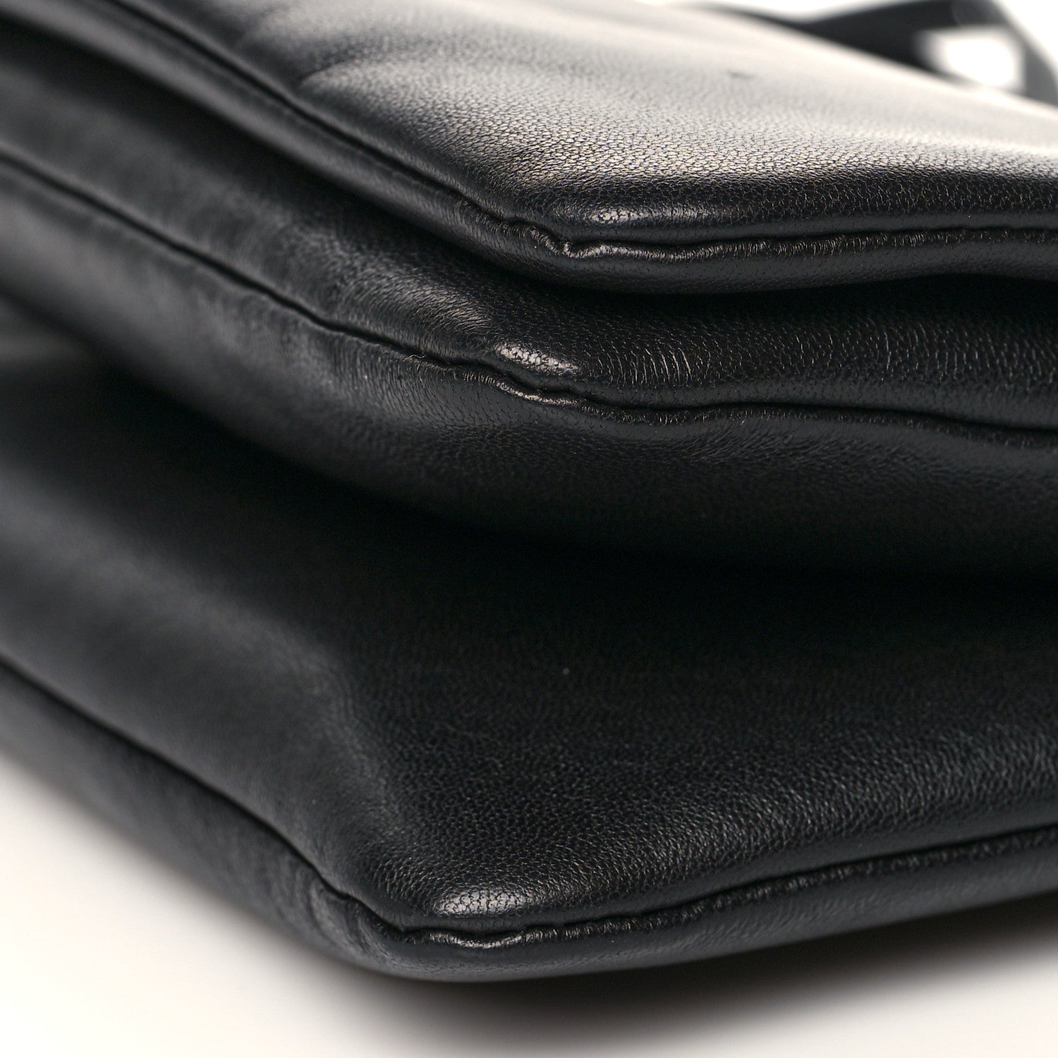 Celine Lambskin Small Trio Crossbody Bag Black 11 of 11