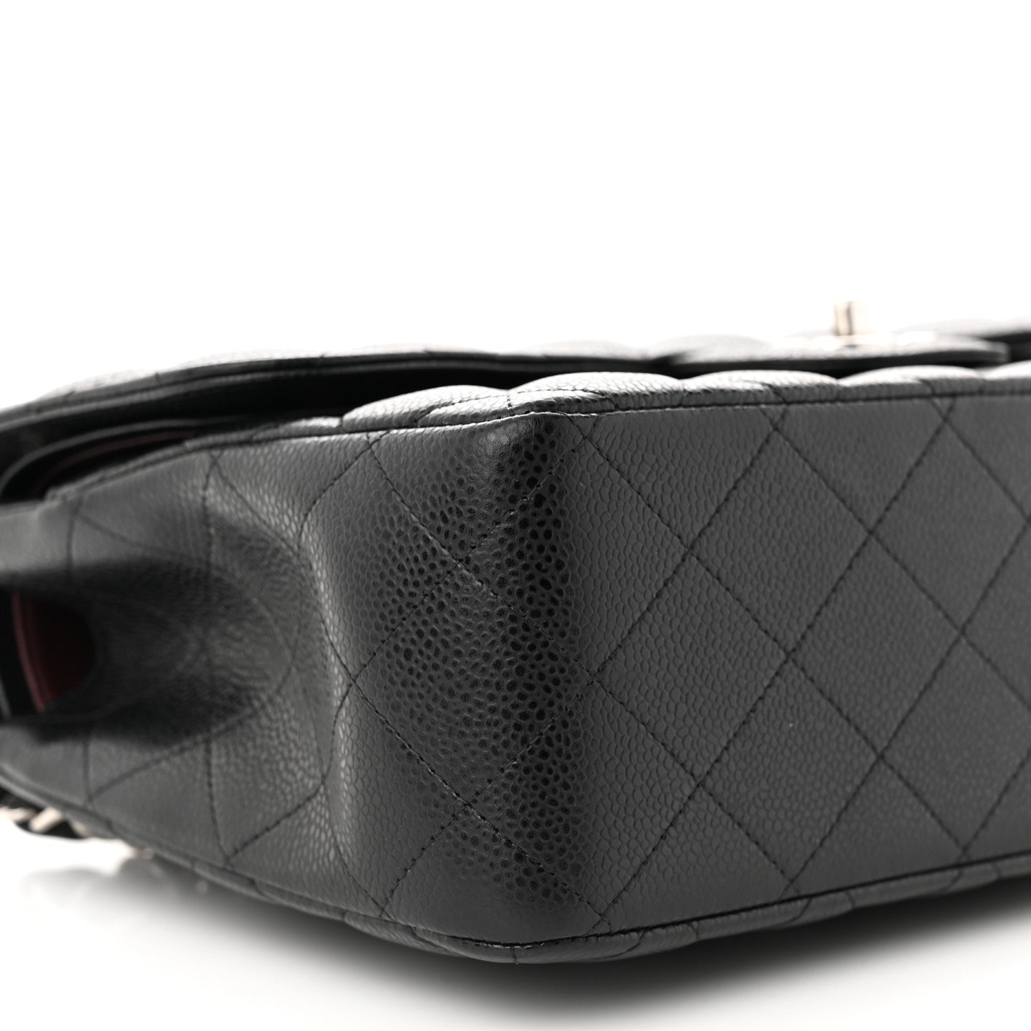 Chanel Caviar Quilted Jumbo Double Flap Black 9 of 11