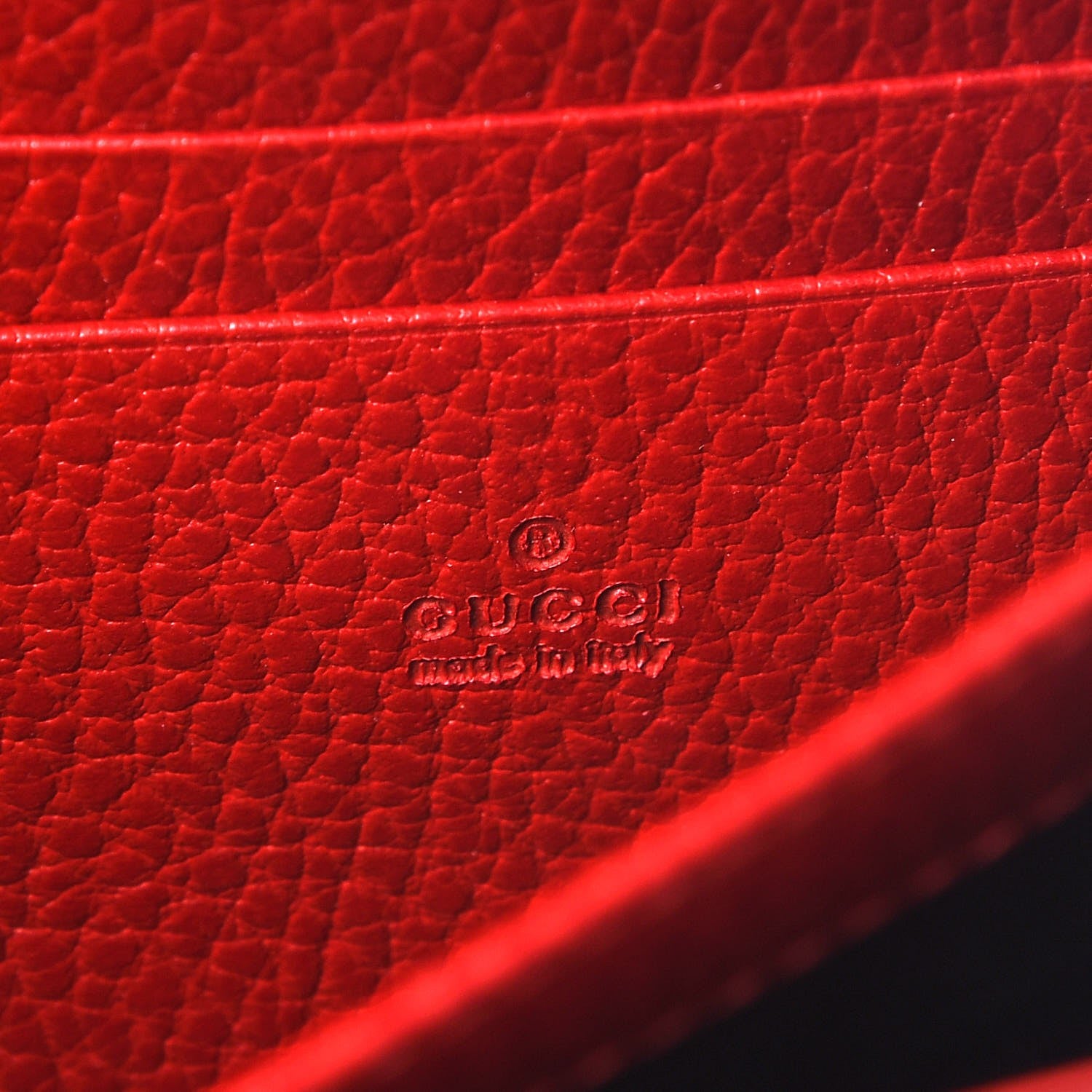 Gucci Calfskin Mini Dionysus Chain Wallet Hibiscus Red 6 of 14