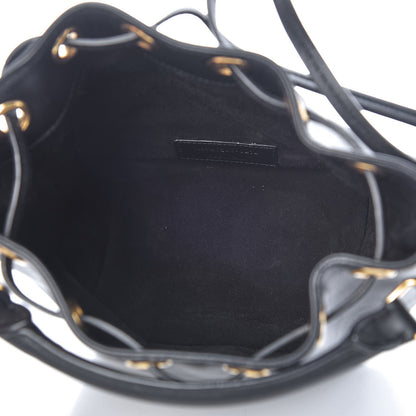 Saint Laurent Calfskin Small Emmanuelle Bucket Bag Black 5 of 7