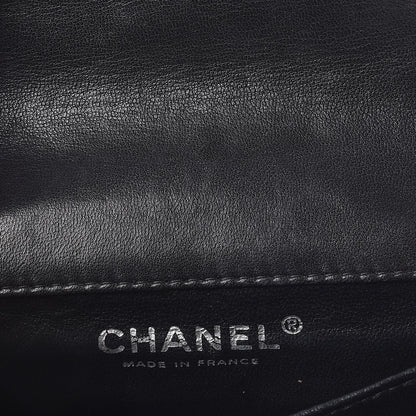 Chanel Lambskin Quilted Extra Mini Rectangular Flap Black 7 of 17