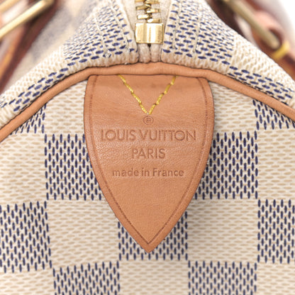 Louis Vuitton Damier Azur Speedy 25 6 of 12