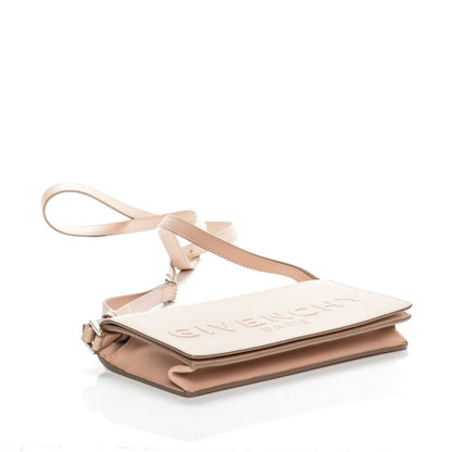 Givenchy Calfskin Logo Debossed Crossbody Light Pink 4 of 9
