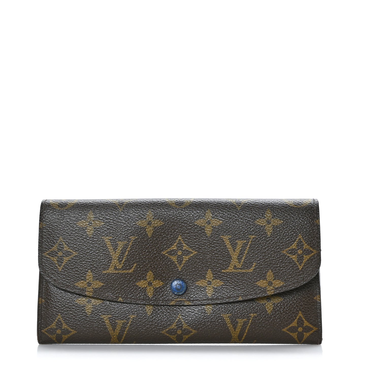Monogram Emilie Wallet Blue