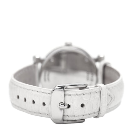 Tiffany Stainless Steel Alligator 30mm Atlas Quartz Watch 3 of 4
