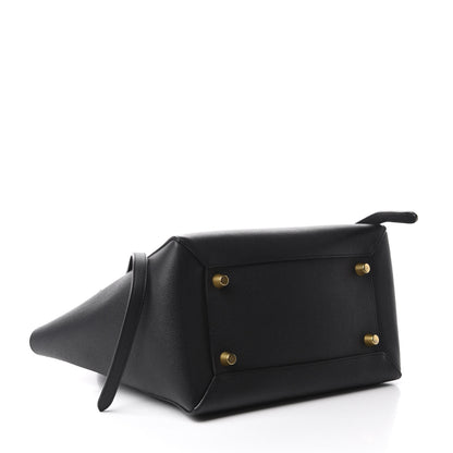 Celine Grained Calfskin Mini Belt Bag Black 5 of 10