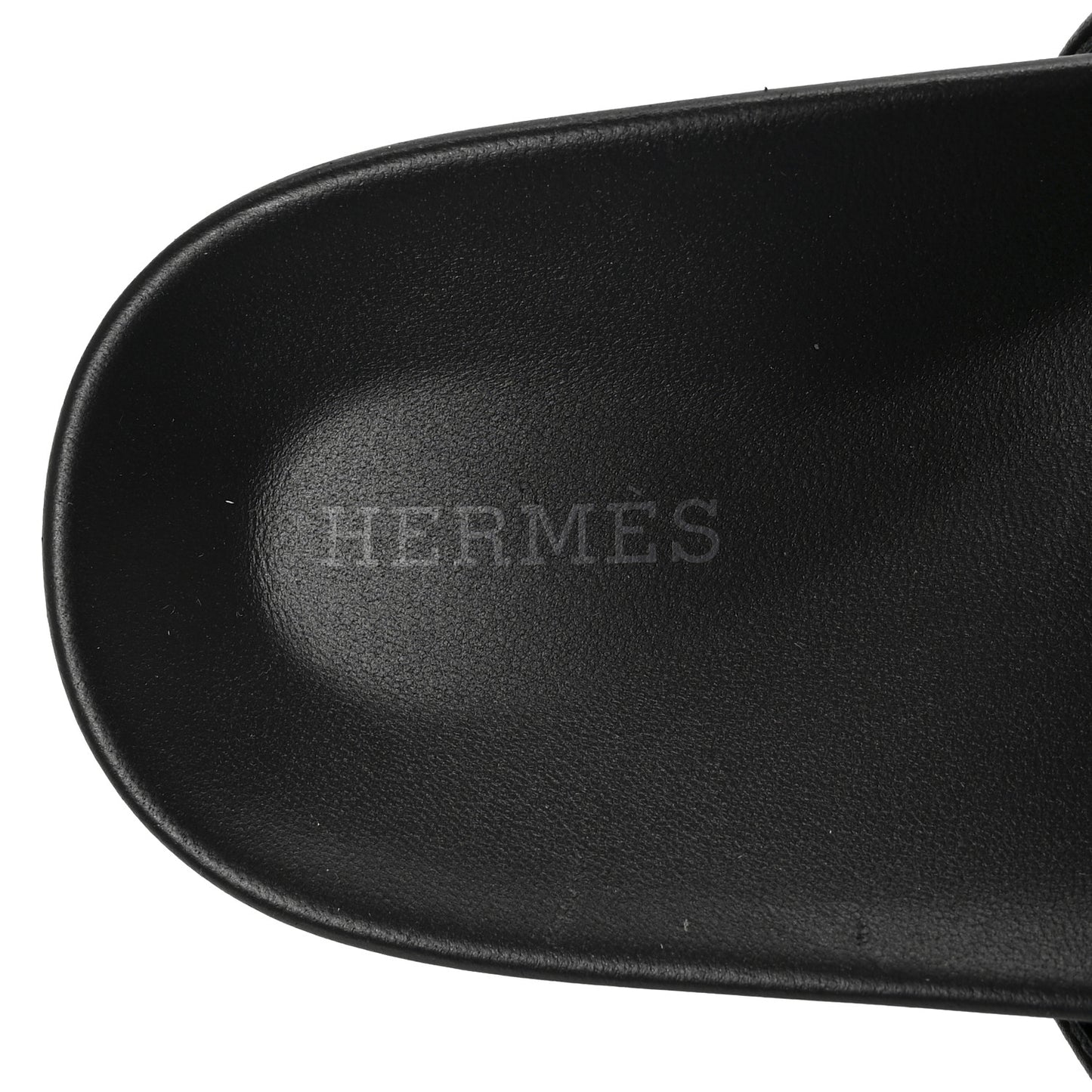 Calfskin Womens Empire Sandals 37.5 Black