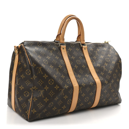 Louis Vuitton Monogram Keepall Bandouliere 45 2 of 9