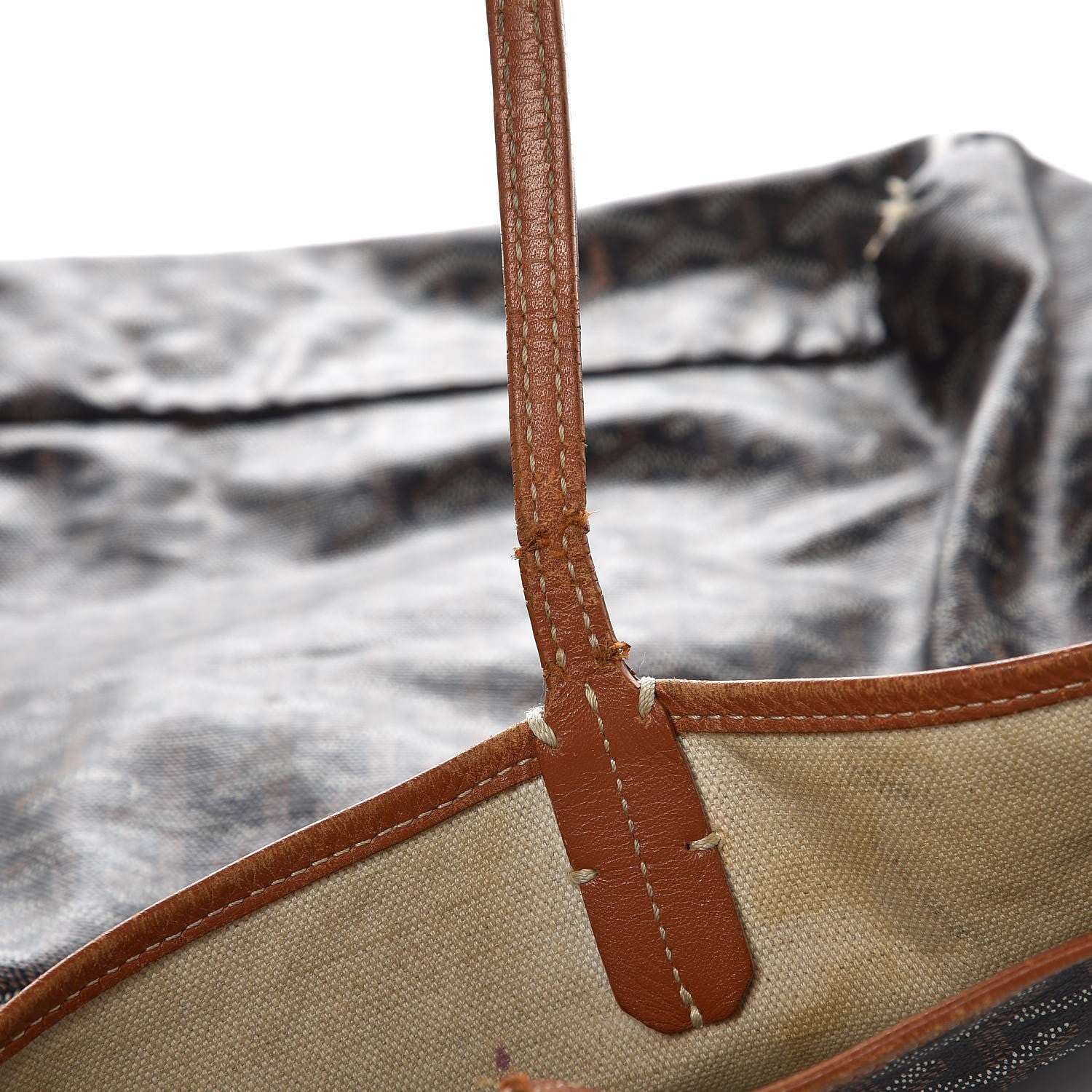 Goyard Goyardine Saint Louis GM Black Gold 11 of 47