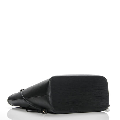 Louis Vuitton Epi Neverfull MM Black 4 of 8