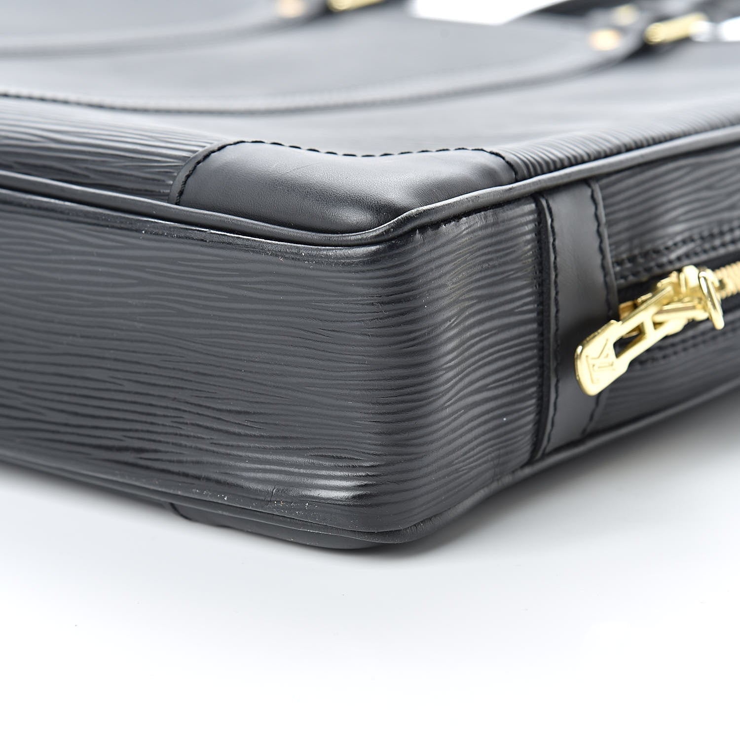 Louis Vuitton Epi Porte-Documents Voyage Briefcase Black 10 of 16