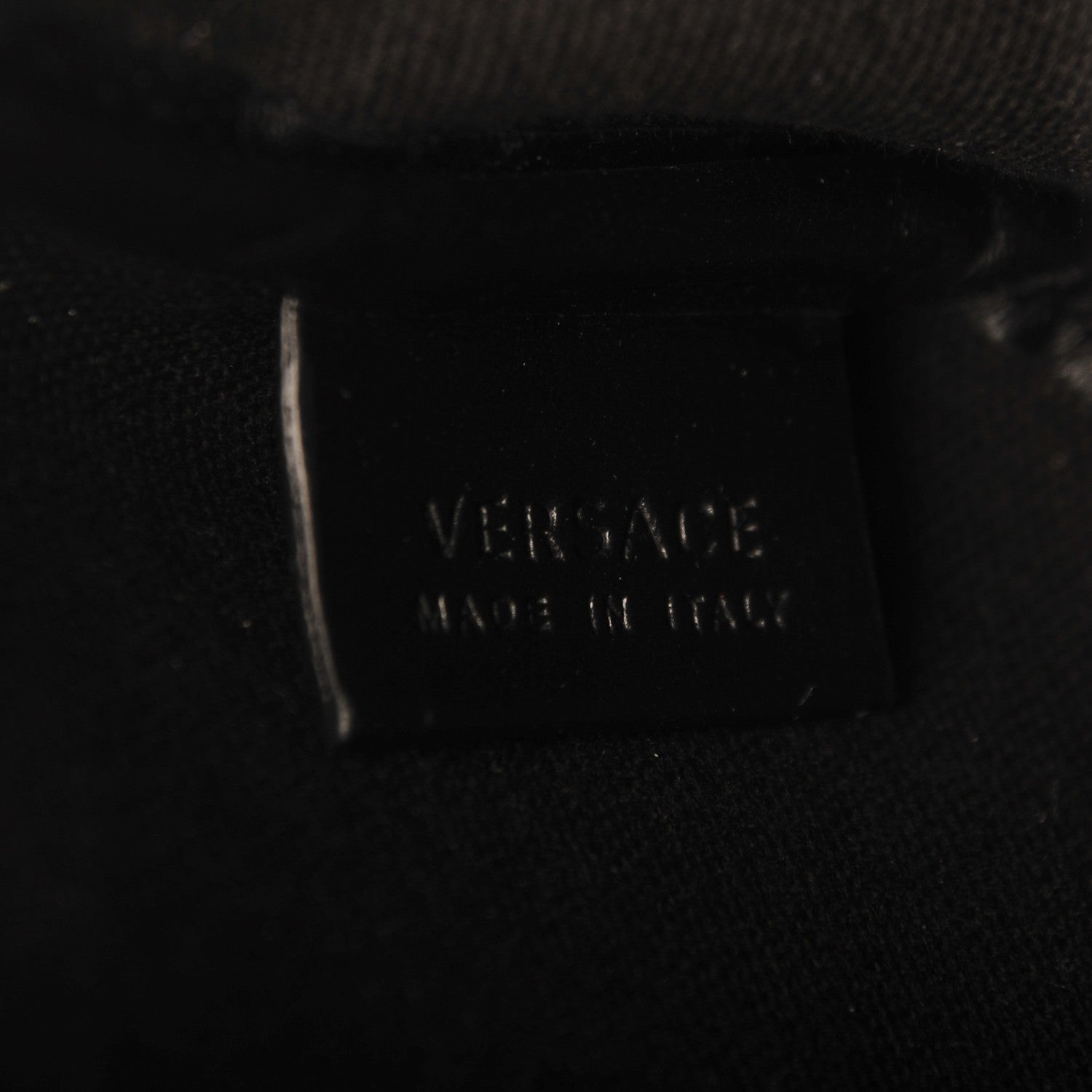 Versace Grained Calfskin Palazzo Camera Bag Black 6 of 6