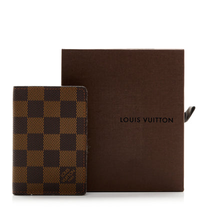Louis Vuitton Damier Ebene Pocket Organizer NM 7 of 7