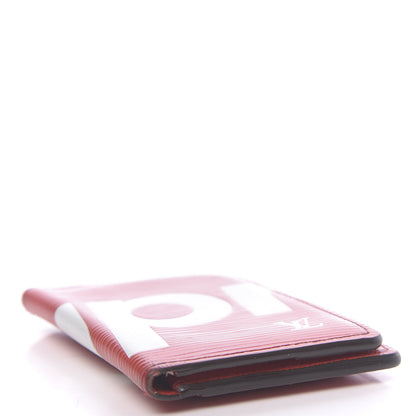Louis Vuitton X SUPREME Epi Pocket Organizer Red 4 of 11