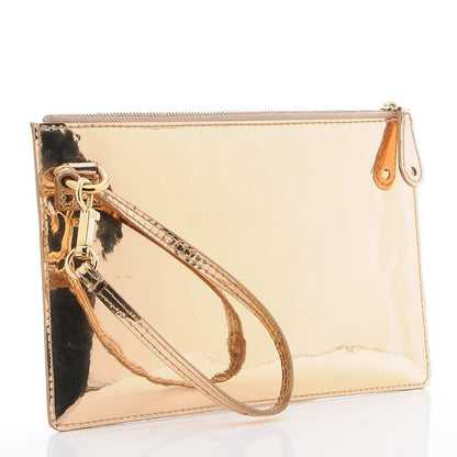Louis Vuitton Monogram Miroir Inventeur Pochette Plat Dore Gold 3 of 7