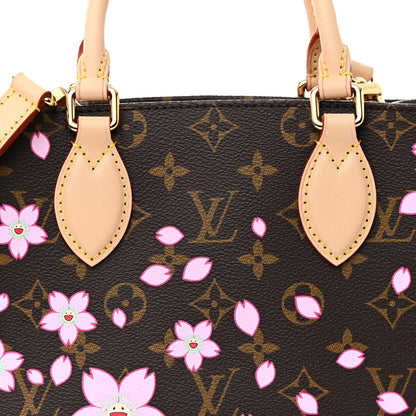 Louis Vuitton LV X TM Monogram Cherry Blossom Onthego PM Sakura Brown 7 of 9