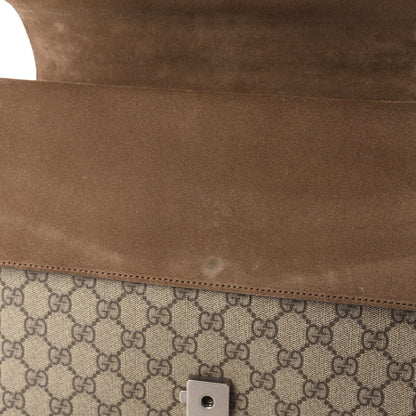 Gucci GG Supreme Monogram Medium Dionysus Shoulder Bag Taupe 10 of 12