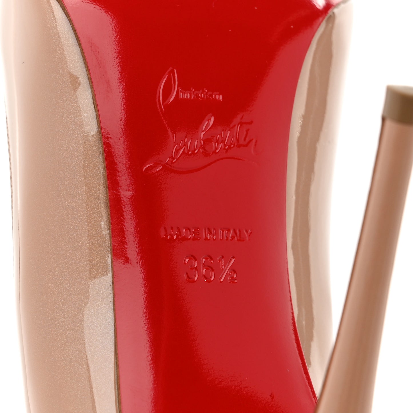 Patent After Sun Hot Chick 100 Pumps 36.5 Nude