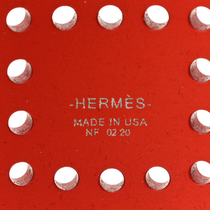 Hermes Aluminium Evelyne Sunset Cuff Bracelet T2 Orange Tropique 4 of 5