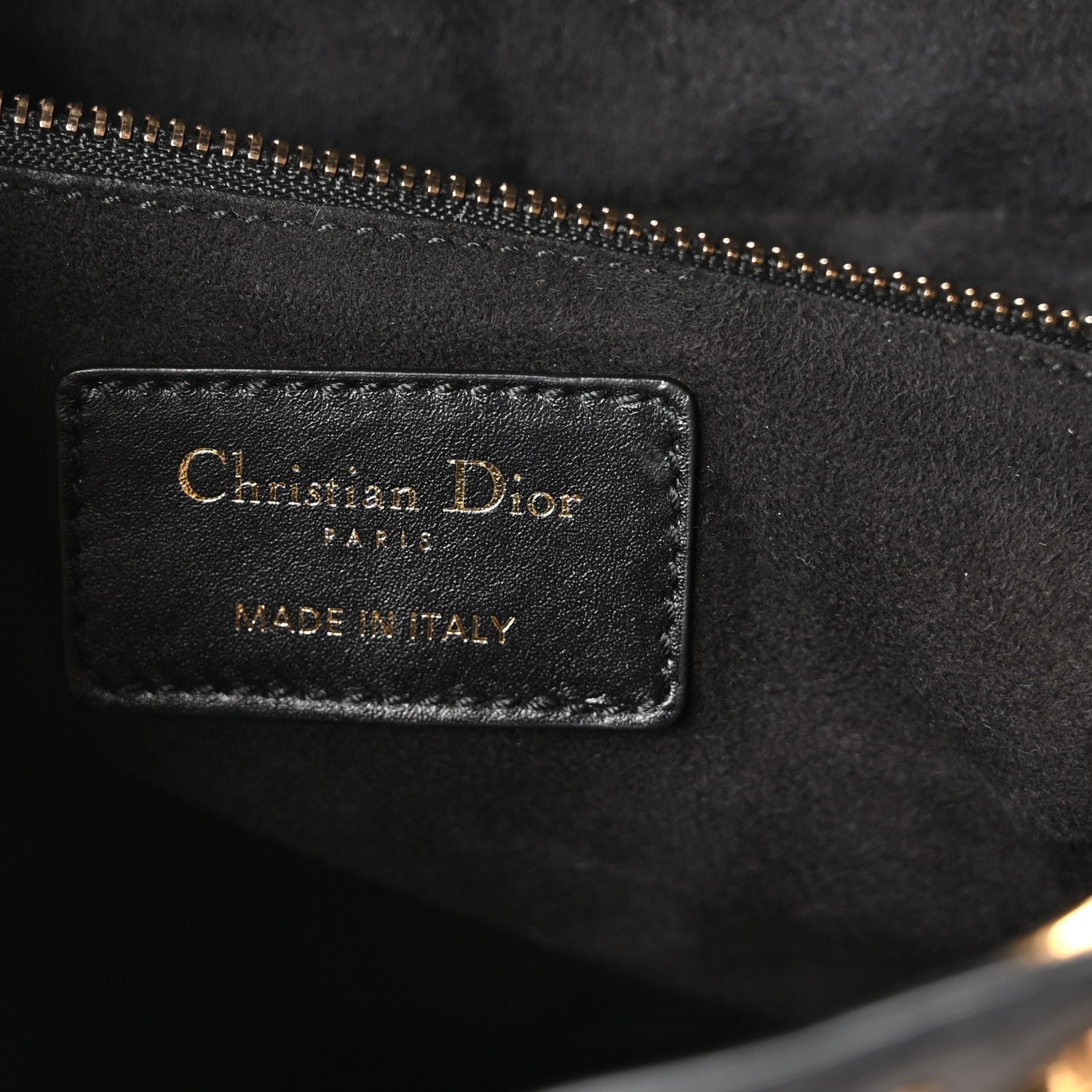 Christian Dior Calfskin Cannage Studded Medium Supple Lady Dior Black 6 of 10