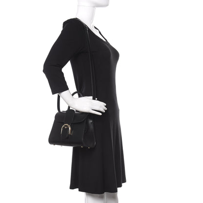 Delvaux Box Calfskin Mini Brillant Satchel Black 2 of 9