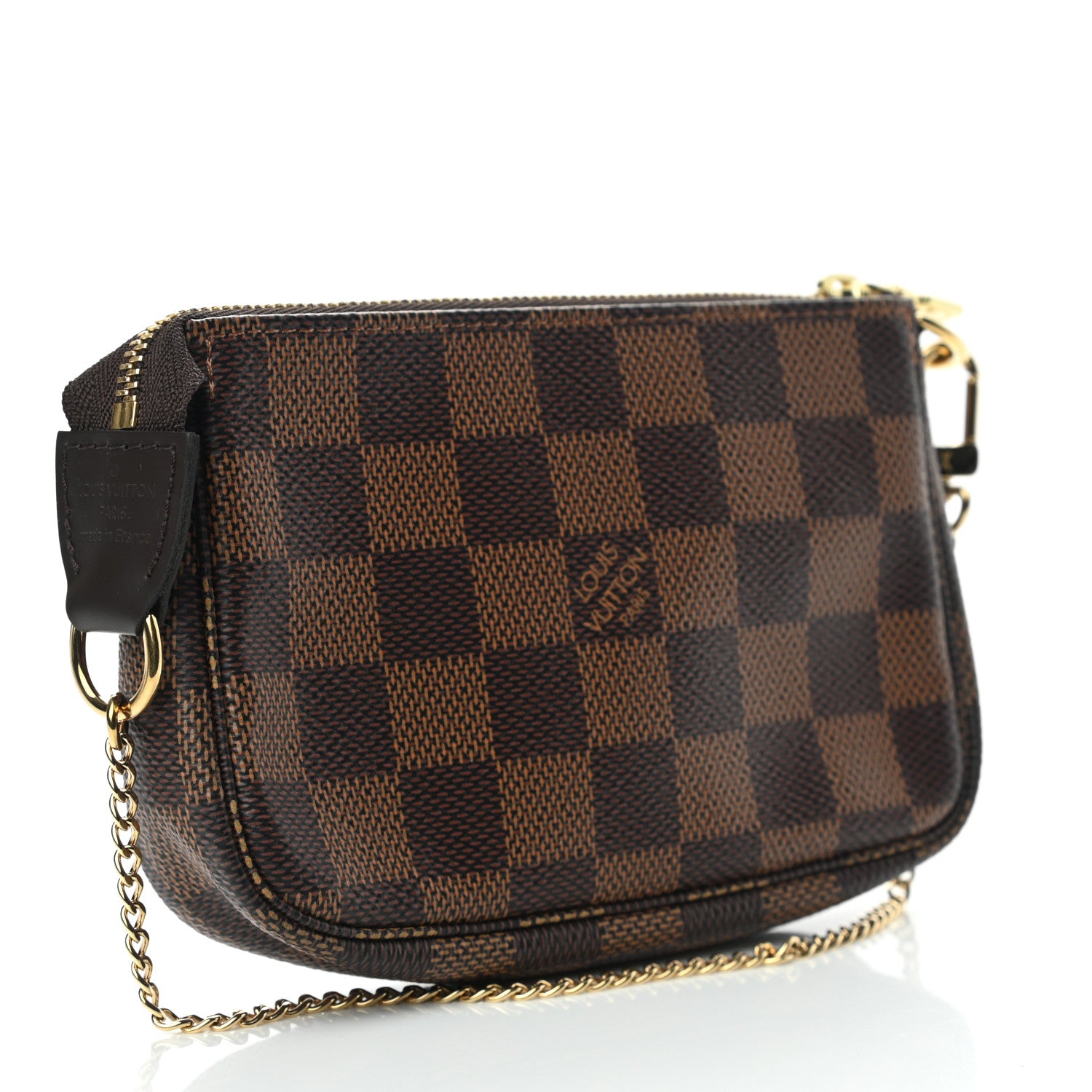 Louis Vuitton Damier Ebene Mini Pochette Accessories 3 of 7