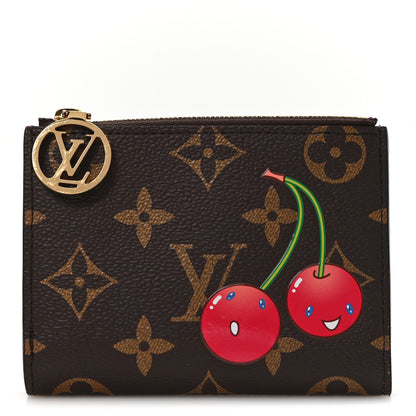 Louis Vuitton LV X TM Monogram Cerises Lisa Wallet 1 of 7