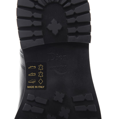 Christian Dior Calfskin Empreinte Ankle Boot 38 Black 7 of 8