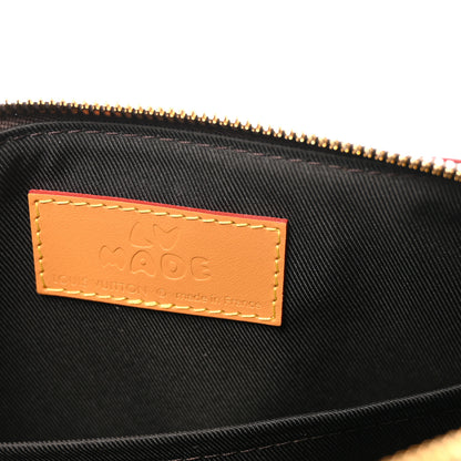 Louis Vuitton X NIGO Reverse Monogram Stripes City Keepall Bandouliere Brown 6 of 9