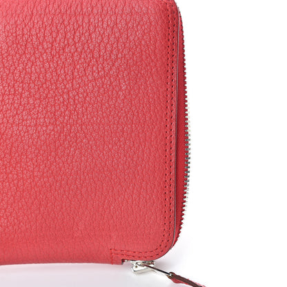 Hermes Buffle Brides de Gala Silky Pop Shopper Tote Rouge Garance 13 of 15