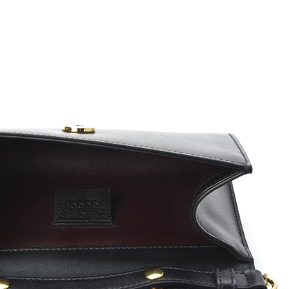 Gucci Smooth Calfskin Mini Zumi Shoulder Bag Black 4 of 9