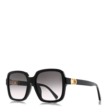 Louis Vuitton Acetate Mini Link Soft Square Sunglasses Z1727E Black 1 of 8