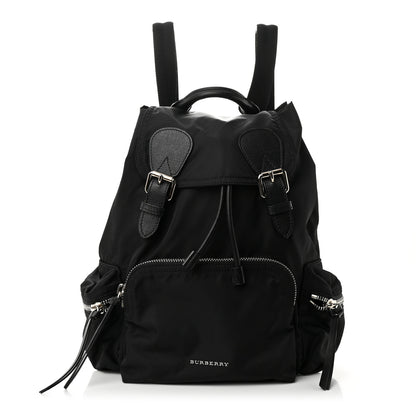 Burberry Technical Nylon Large Rucksack Backpack Black 1 of 11