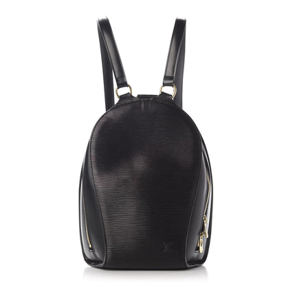 Louis Vuitton Epi Mabillon Backpack Black 1 of 8