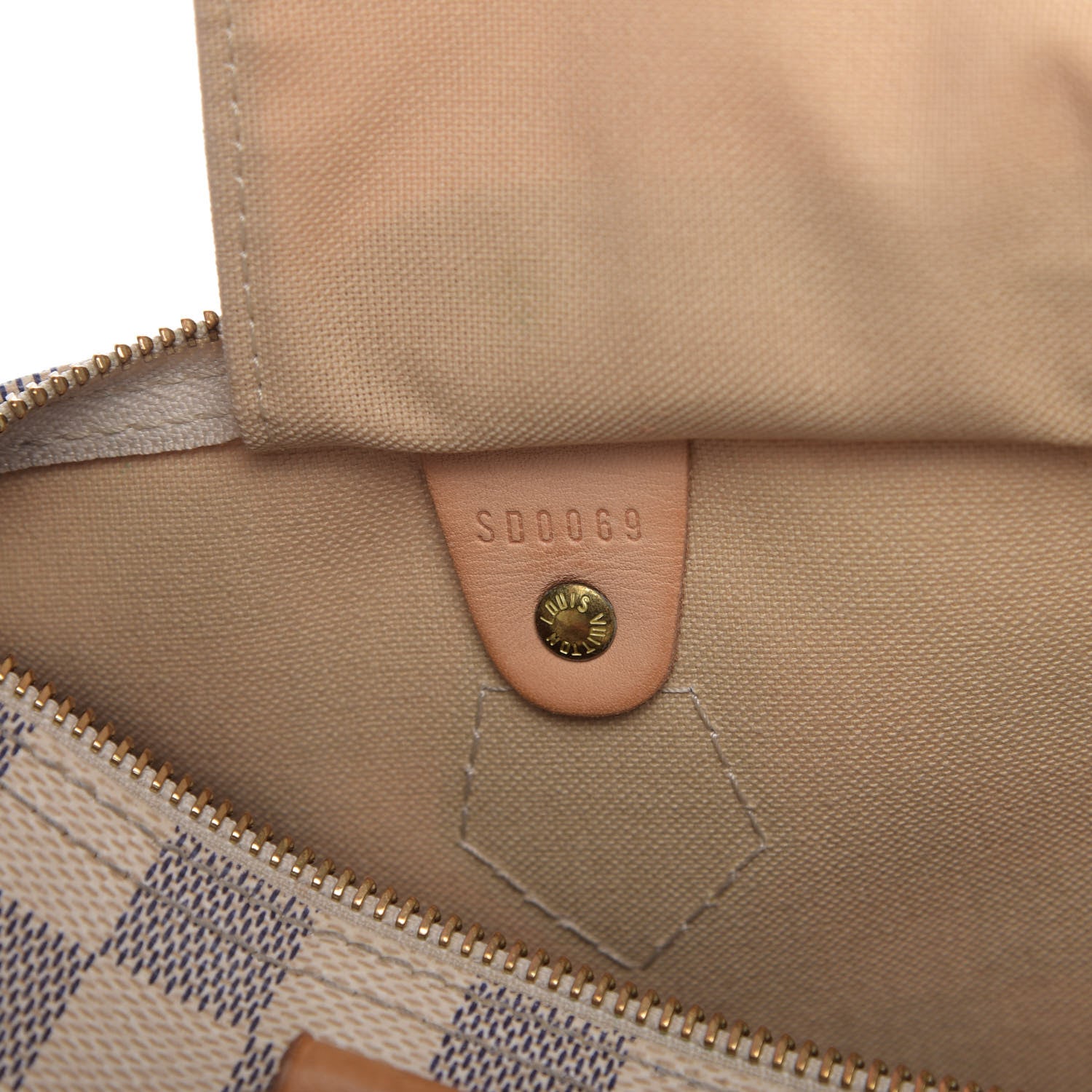 Louis Vuitton Damier Azur Speedy 30 8 of 9